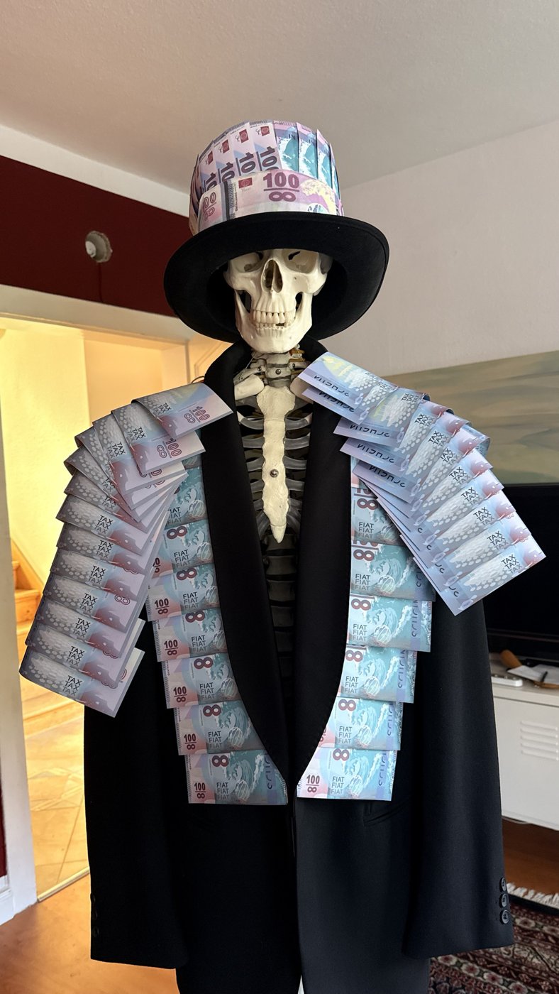 King of Inflation &ndash; Kunstobjekt von IGOR